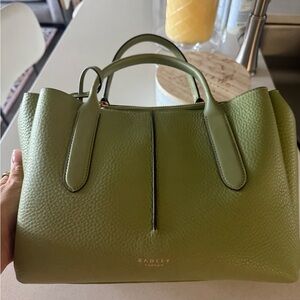 Radley London Olive Green Satchel